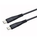 SilverLabel 1m USB-C to USB-C Cable Black-2