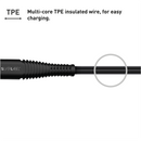 SilverLabel 1m USB-C to USB-C Cable Black-4