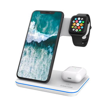 Canyon Wireless 3 in 1 Charger WS-303 - 0