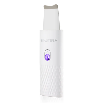Beautifly Scrub Mini Ultrasonic Skin Scrubber White