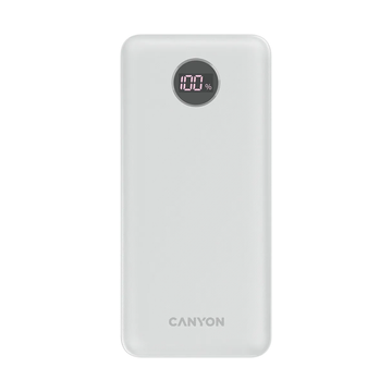 Canyon Power Bank Pb-2002 Led 20000 Mah Pd 20W Qc 3.0 White