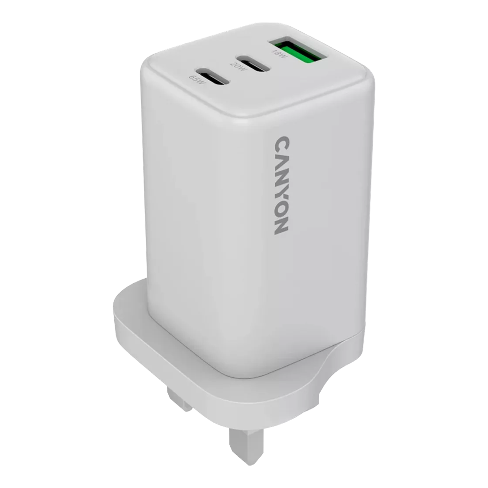 Canyon Charger CU65ACC GaN 65W UK White