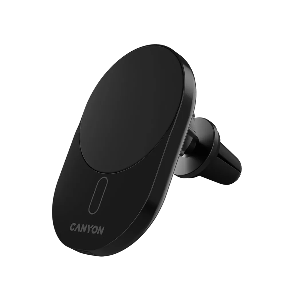 Canyon OnGrip 105 15W Qi2 Wireless Car Charger Black
