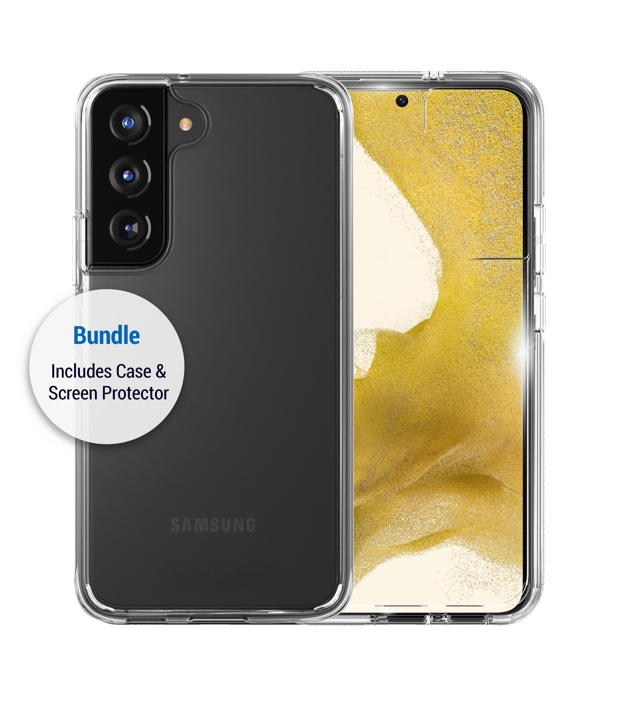 Mint+ Galaxy S22 128GB Black Very Good Bundle