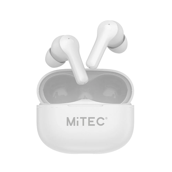 MiTEC True Wireless buds white