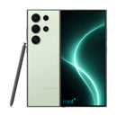 photo of Samsung Galaxy S24 ultra green with mint+ wallpaper