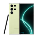 photo of Samsung Galaxy S23 ultra lime with mint+ wallpaper