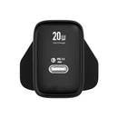 SilverLabel 20W PD Mains Charger Black-3
