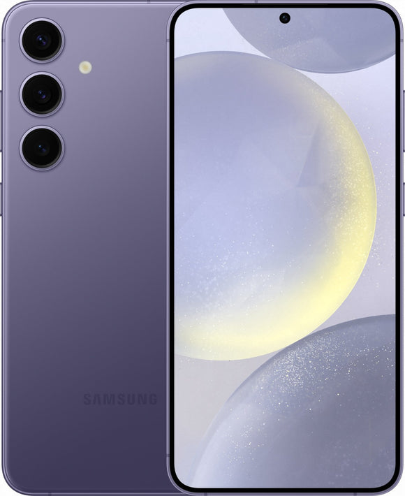 Photo of samsung galaxy s24 plus violet, front view